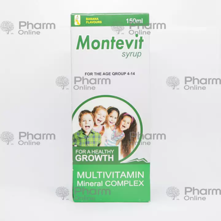 Montevit 150 ml (Pediatric Syrup) (Maximum Sağlık Ürünleri) (Turkey)