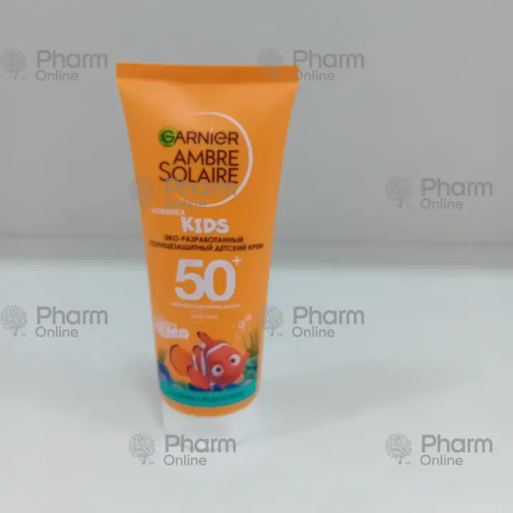 Гарньер солнцезащитный крем для детей  SPF 50+ Эко-разработанный   100 мл (Крем)  (Россия)