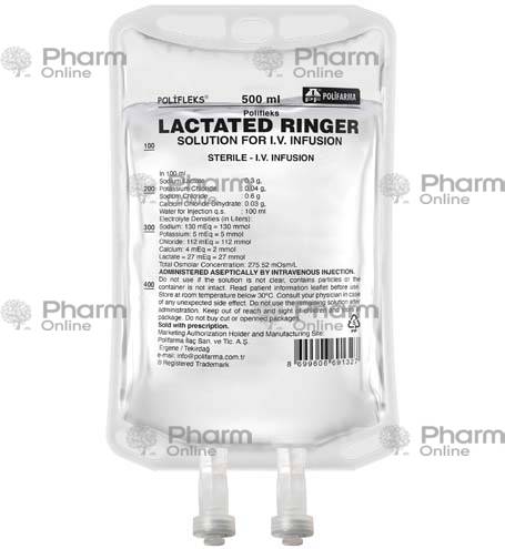 Ringer lactate (Hartman) 500 ml (Məhlul )