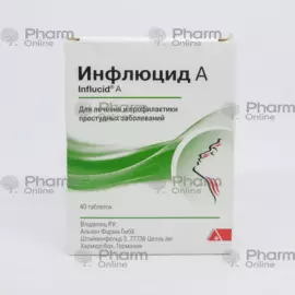 Influcid A №  40 (Pills) (DR GUSTAV KLEİN GMBH CO KG) (Germany)