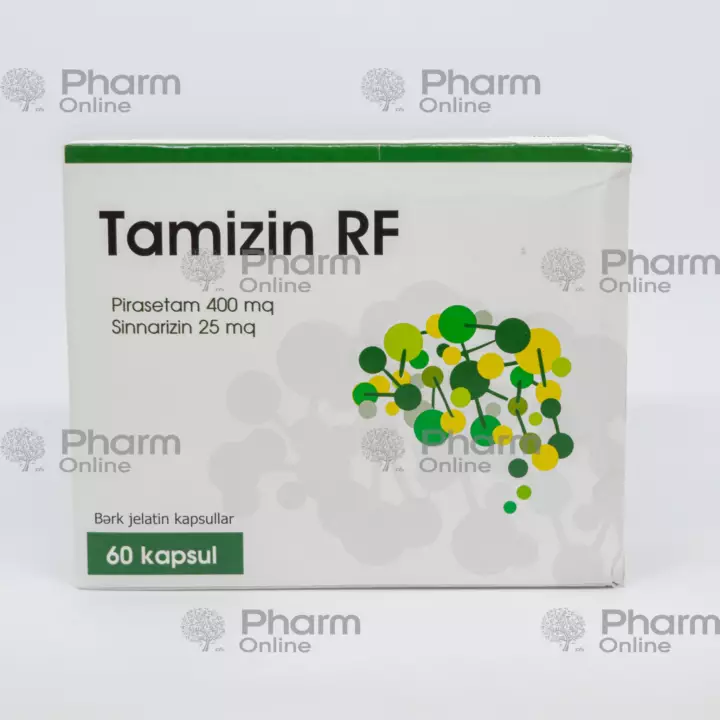 Tamizin 25+400 mq № 60 (Kapsulalar) (Rompharm Company S.R.L.) (Rumıniya)