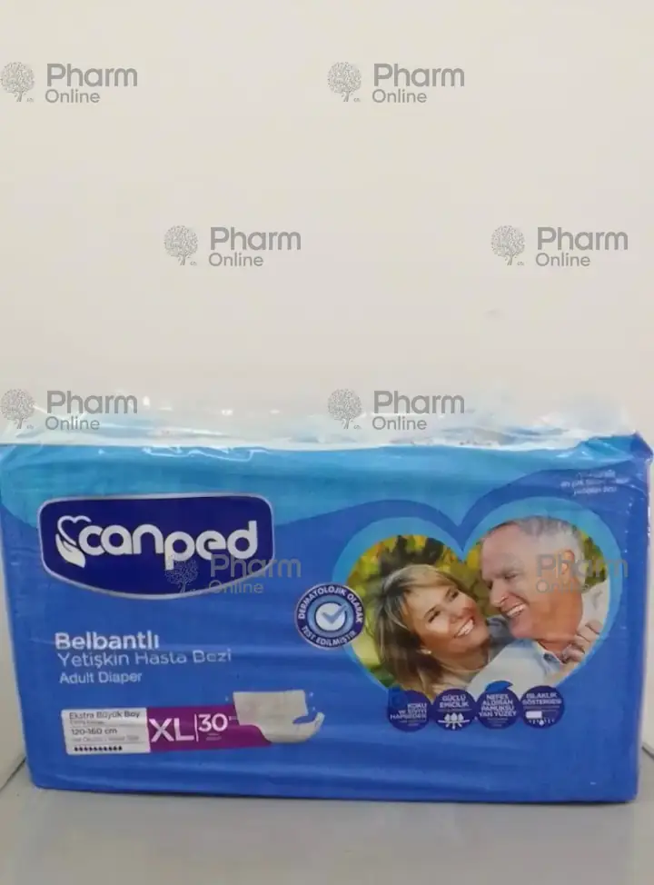 Diapers for adults "Canped" XL (Extra Large) 120-160cm (0163) No. 30 (Turkey