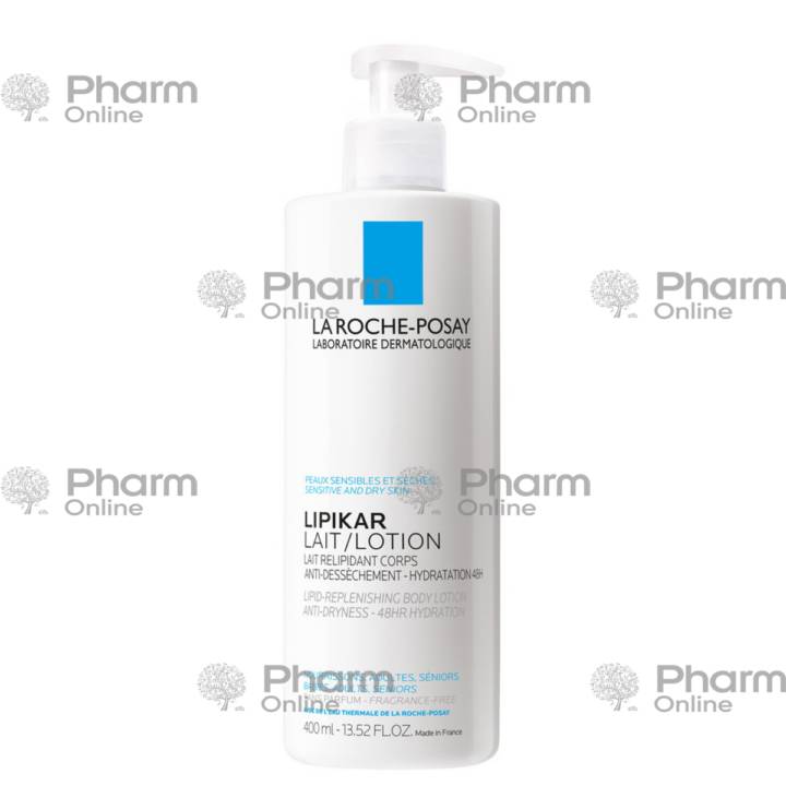 La Roche Lipikar Lait Lotion body milk urea 400 ml