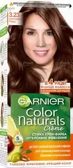 Garnier boyası Color Naturals-3.23 Həcmli şokolad (8781) (Boya) (İkarov) (Ukrayna)