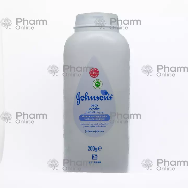 Johnson baby powder 200 gr (Italy)