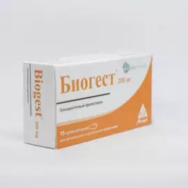 Biogest 200 mq № 15 (Vaginal şamlar) (M.P.I. Pharmaceutica Gmbh) (Misir)