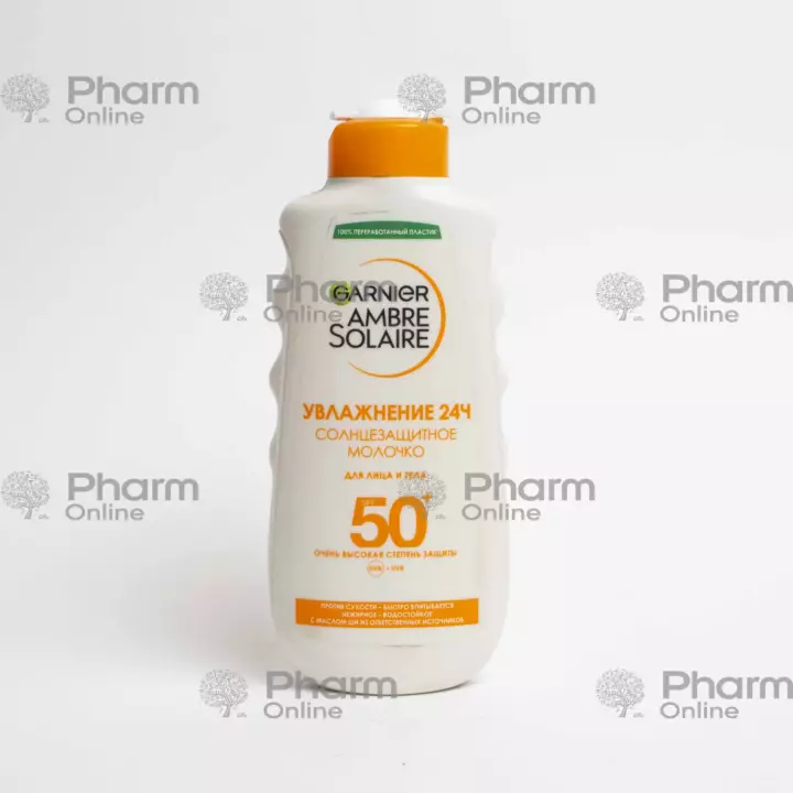 Garnier üz və bədən üçün günəş kremi SPF 50+ 200 ml (Rusiya)