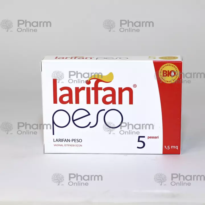 Larifan peso 1.5 mg No. 5 (Suppositories)