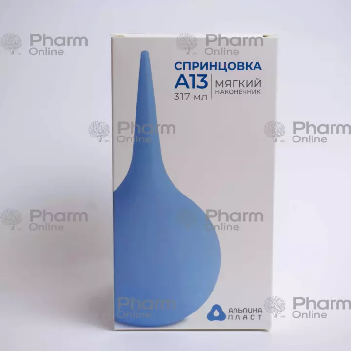 Sprinsovka vaginal şpris növü A13 yumşaq ucluq (qutuda) (0349) 317 ml (Digər) (Alpina plast) (Rusiya