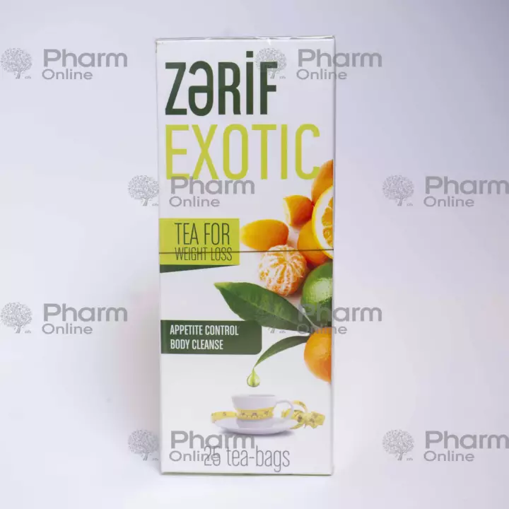 Zərif çayı Arıqlamaq üçün ekzotik (ekzotik) № 25 (Çay) (Herba Flora) (Azərbaycan)