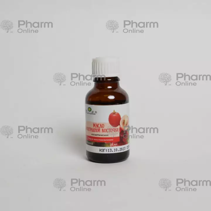 Grape seed oil  cosmetic 25 ml (Oil) (Mirrolla) (Russia)