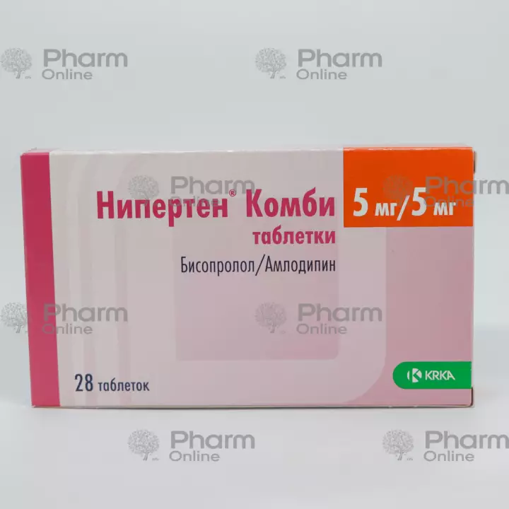Niperten Combi 5mg/5mg No. 28 (Pills) (KRKA) (Slovenia)(***)