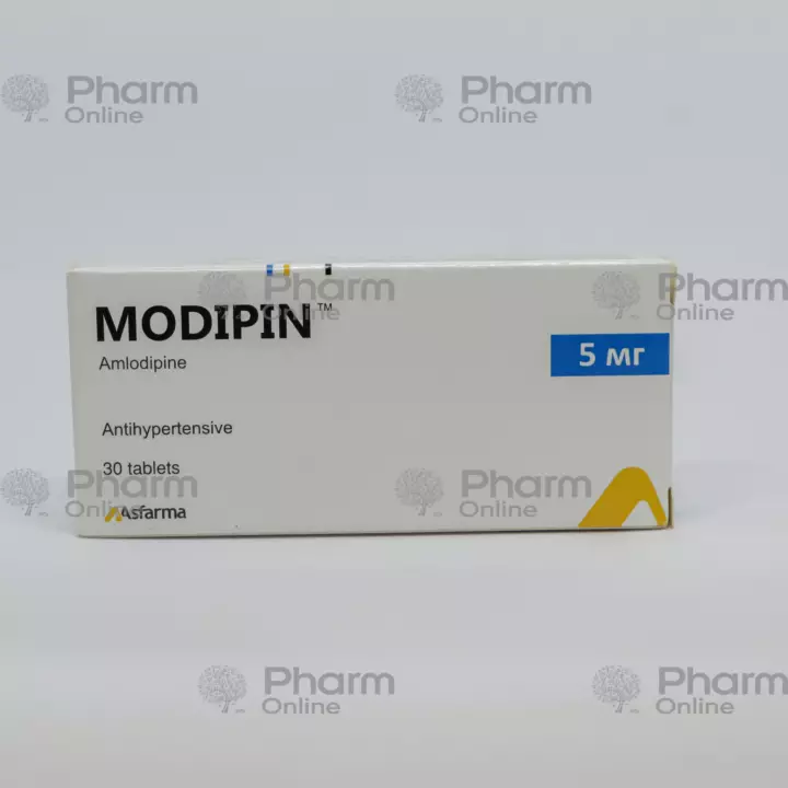 Modipin 5 mg № 30 (Tablets) (Deva Holding A.S.) (Turkey)
