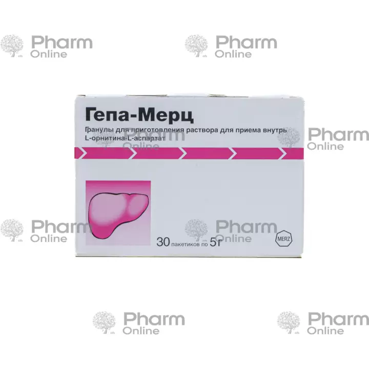 Hepa Merz 3000mg 5 qr № 30 (Merz Pharma) (Almaniya)