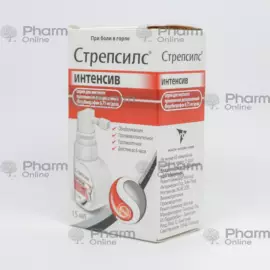 Стрепсилс интенсив 8,7мг/доза 15 мл (Спрей) (Reckitt Benckiser Ltd) (Великобритания)