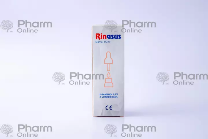 Rinasus (d-patenol 0.1% vit-A 0.05%) 50 ml (Nasal drops) (Altug Medikal) (Turkey)