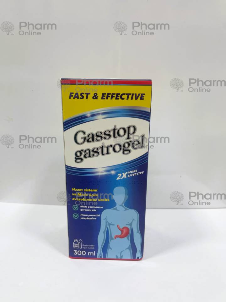 Gasstop gastrogel 300ml (syrup) (9166)