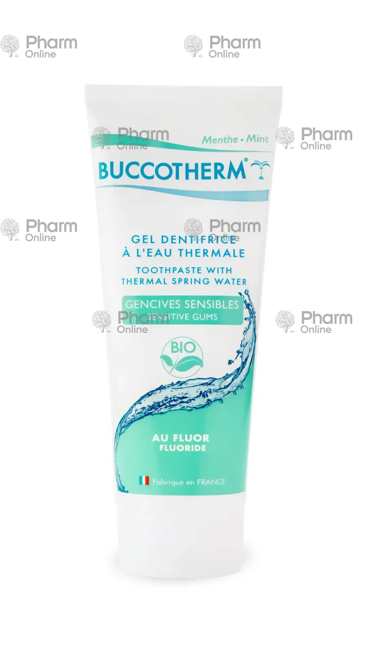 Зубная паста Buccotherm чувствительные десны со фтором BIO 75 мл