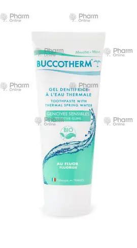 Diş pastası Buccotherm həssas diş ətləri  florid BIO 75 ml