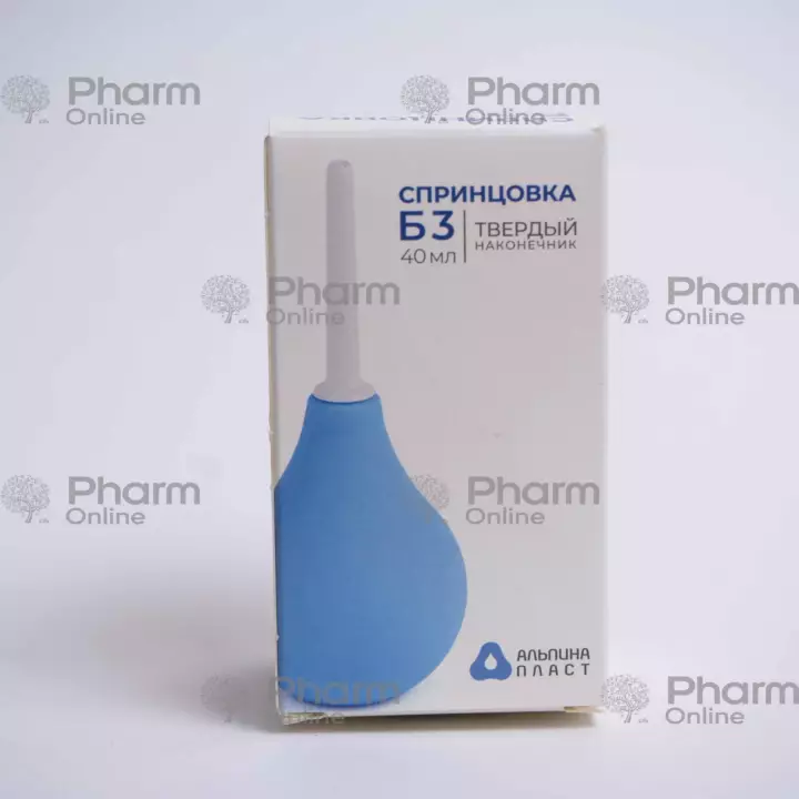 Sprinsovka B3 tipli şpris sərt ucluq (qutuda) (0387) 40 ml (Digər) (Alpina plast) (Rusiya)
