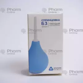 Syringe type B3 with hard tip (in box) (0387) 40 ml (Other) (Alpina plast) (Russia)