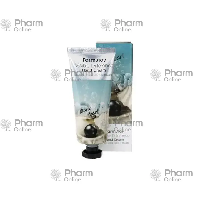 Farmstay visible difference hand cream black pearl 100gr