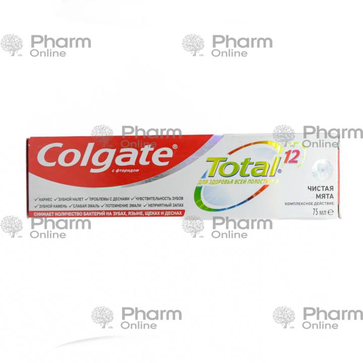 Colgate "Total Clean Mint" Pure mint (6871) 75 ml (Cosmetics) (<>) (Russia)