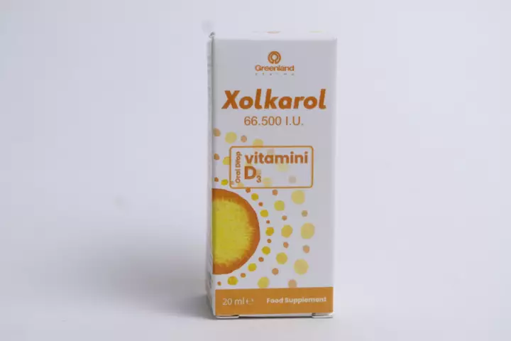 Xolkarol D3 66.500 I.U 20 ml (Damla)(Türkiyə)