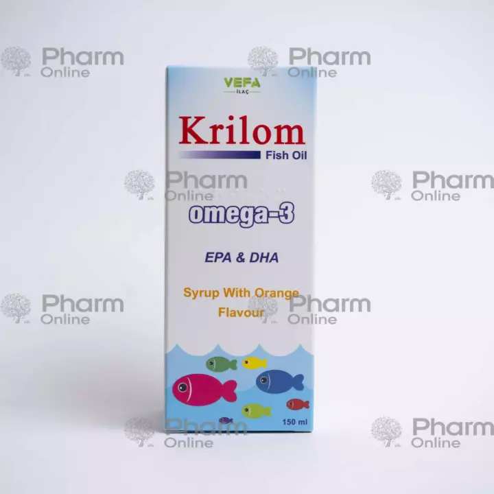 Kriloml (orange)! 150 ml (Syrup) (Vefa Ilac Sanayi ve Ticaret Ltd Sti) (Turkey)