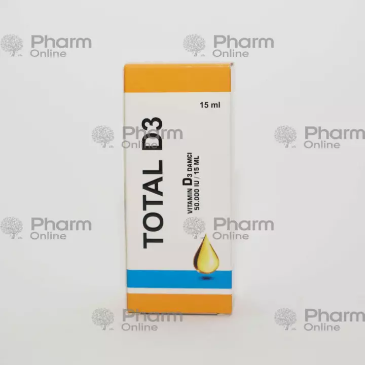 Total D3 vit 50.000IU/15ml (Damla) (Türkiyə)