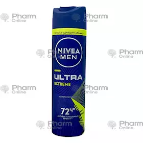 Nivea deo antiperspirant Ultra EXTREME for men 72 hours 150 ml (9980)