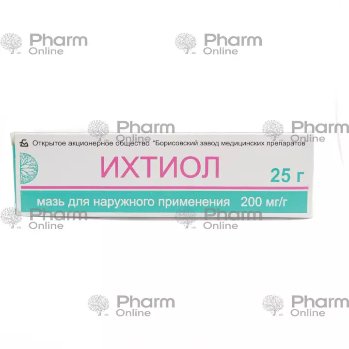 Ichthyol 20% 25 g (Ointment) (Borisov ZMP) (Belarus)(***)