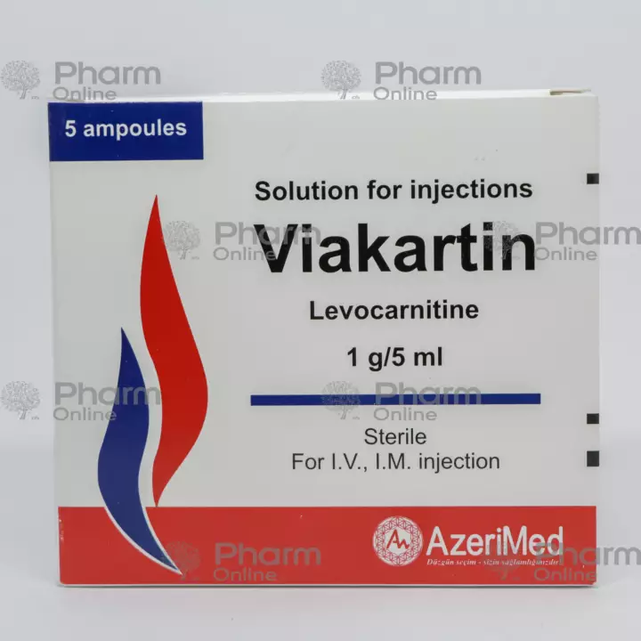 Viakartin 1gr/5 ml № 5 (Ampulalar) (Rompharm İlaç ve San Tic AŞ) (Türkiyə)