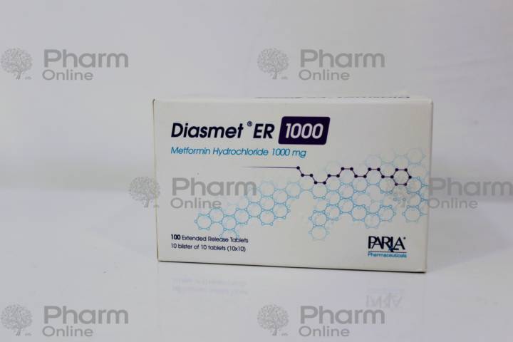 Diasmet EP 1000 mg №  100 (Tablet) (Azərbaycan)