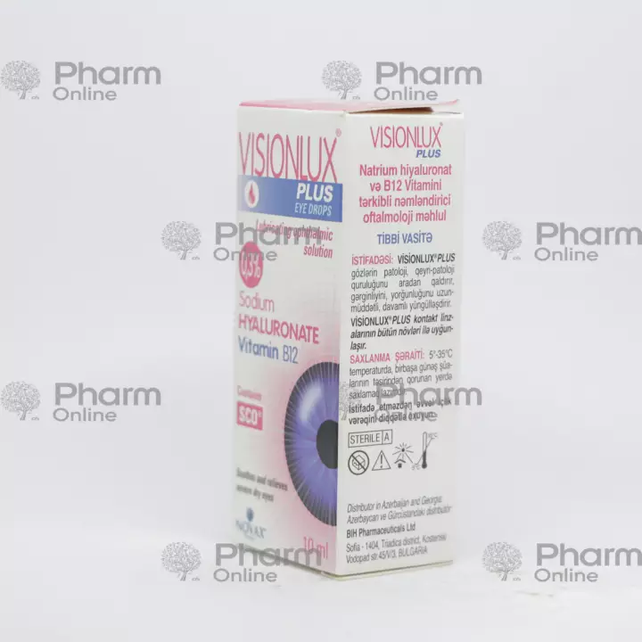 Visionlux plus 10 ml (Eye drops)  (Italy)