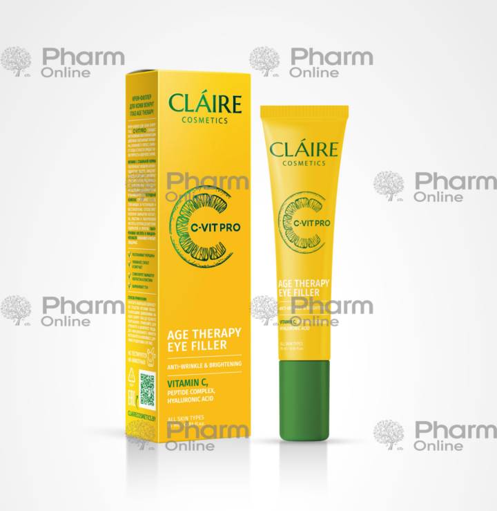 Claire cream filler for skin around eyes c-vit pro 15ml (9204)