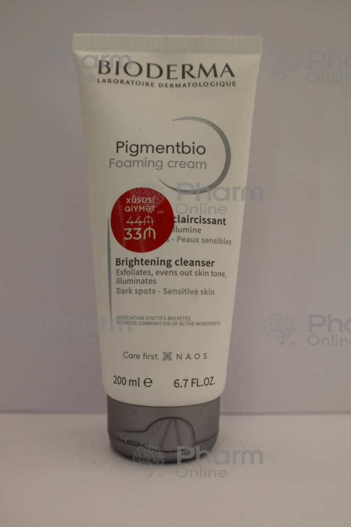 Bioderma Pigmentbio Foaming cream dark spots-sensitive skin (1283) 200 ml
