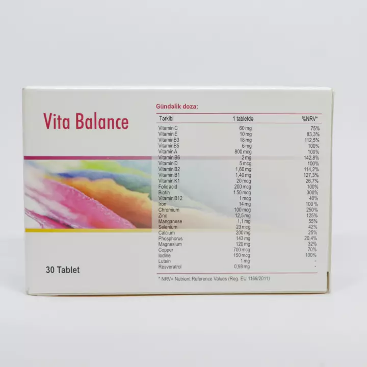 Vita balans 1500 mg № 30 (Həb) (İtaliya)