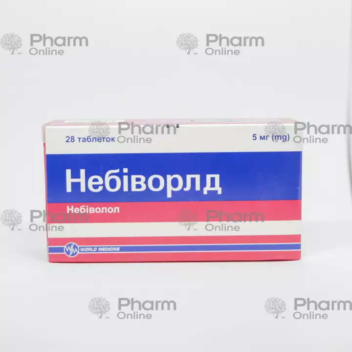 Nebiworld 5 mg № 28 (Pills) (WorldMedicine) (Turkey)