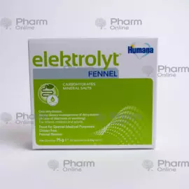 Хумана Электролит с фенхелем 75 гр № 12  (Германия)
