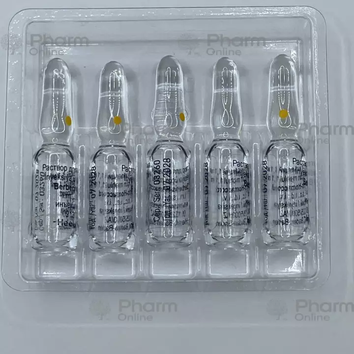Berberis-Gommakkord № 5 (Ampoules) (Germany)