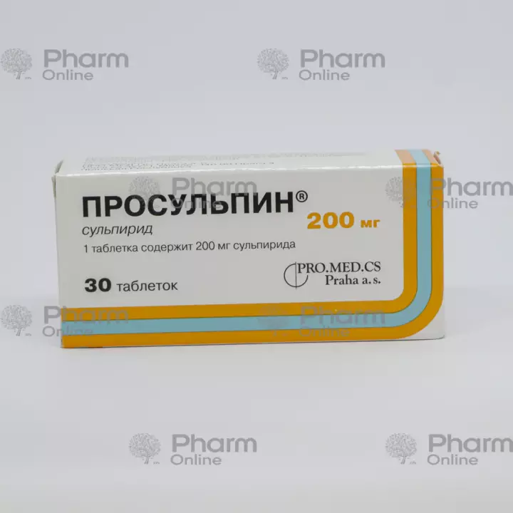 Просульпин  200 мг № 30 (Таблетки) (Promed) (Чехия)
