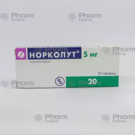 Norkolut 5 mg № 20 (Pills) (Gedeon Rixter) (Hungary)(***)