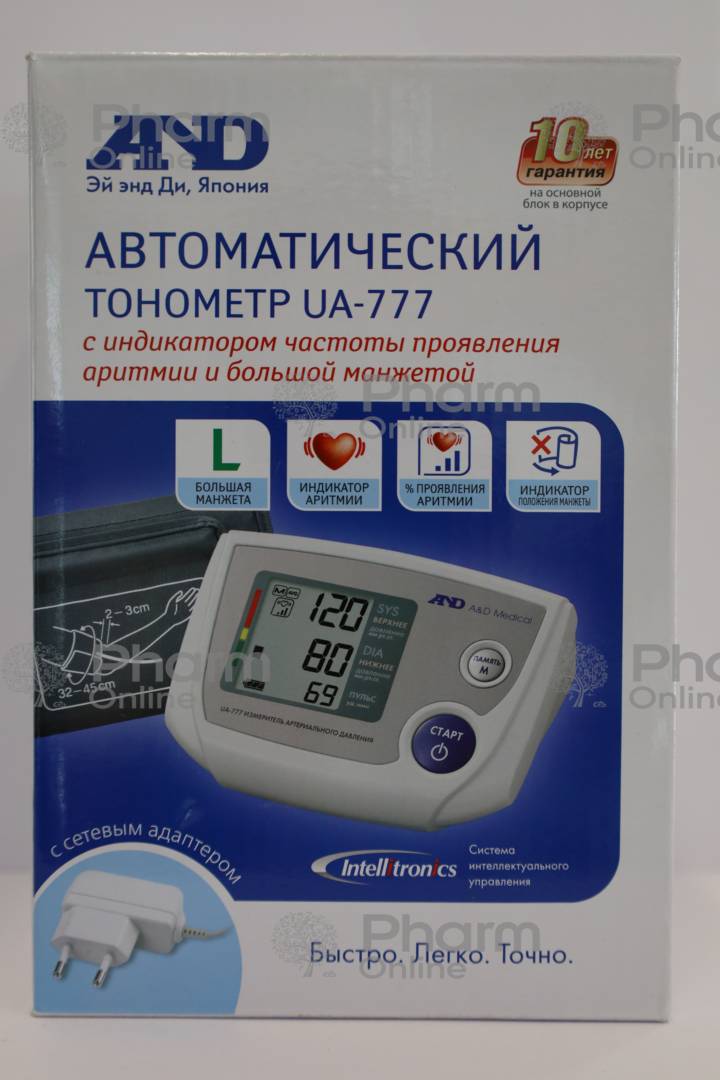 Elektron tonometr AND UA 777 L SMART böyük manjetli