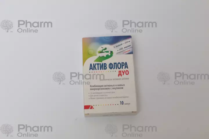 Aktiv flora duo № 10 (Kapsulalar) (Almaniya)