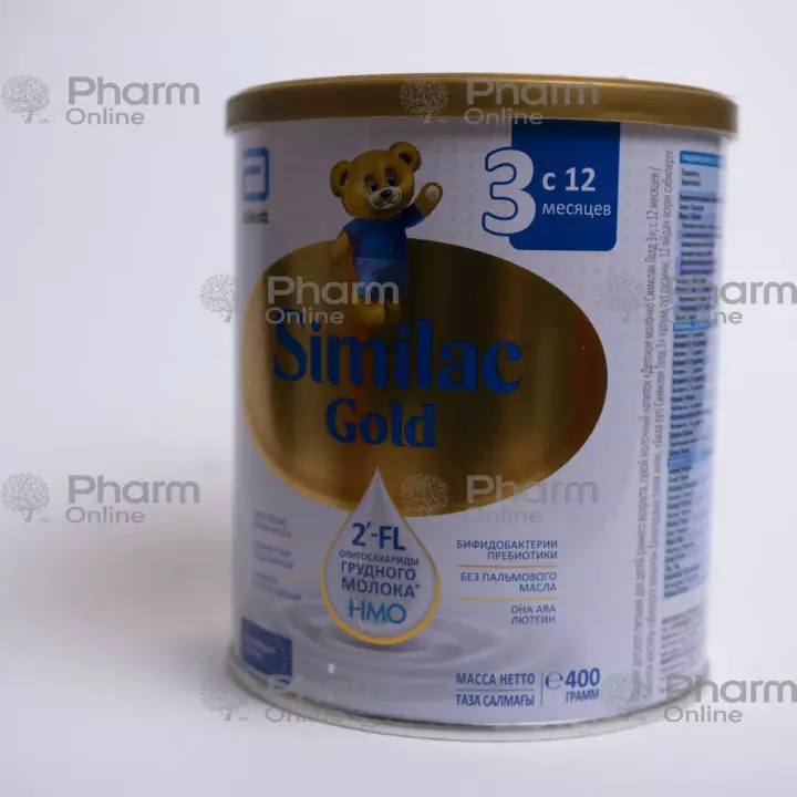 Детское питание Симилак-3 GOLD 12мес.(8636) 400 гр (Дет/пит.) (<>) (Испания)