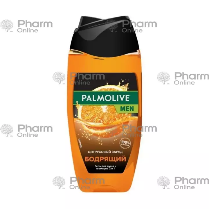 Palmolive duş geli / şampun 2'si 1-də kişilər üçün canlandırıcı sitrus  250 ml