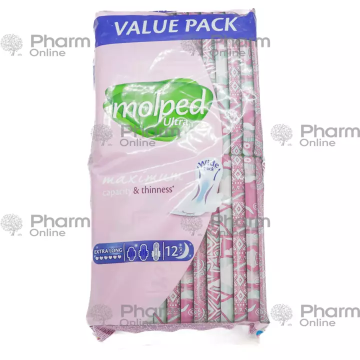 Qadın bezi Molped ultra gecə (5202/7687/300) № 12 (gigiyena məhsulları) (<>) (Türkiyə)