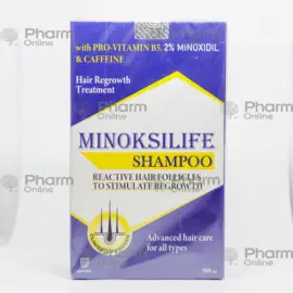 Minoxidil 2% (Minoksilife) (1691) 300 ml (Shampoo) (<>) (Turkey)