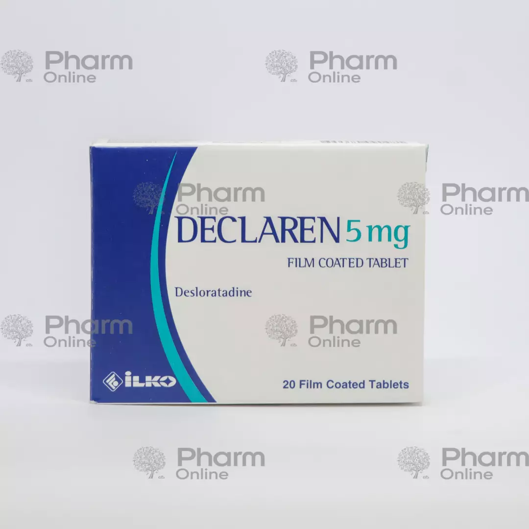 Deklaren-deklaren tablet  5 mg № 20 (Həblər)